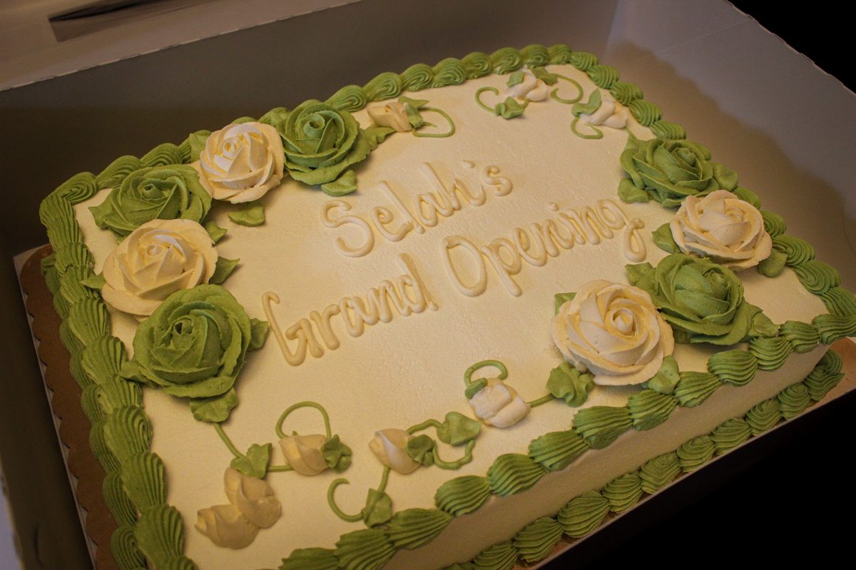 Selah's Safe Haven Grand Opening celebration cake