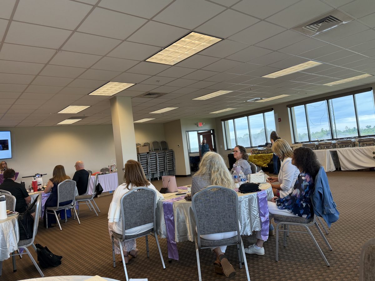 Sanaya Solenai representing Selah's Safe Haven at a community summit
