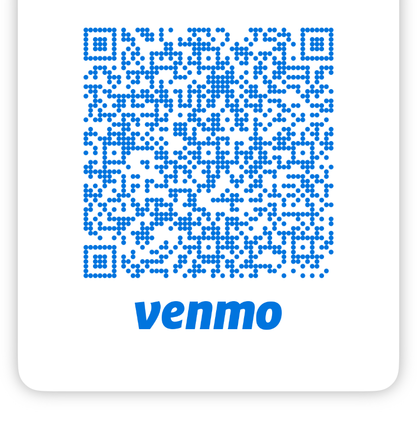 Venmo QR code for Selah's Safe Haven Inc., @selahssafehaveninc
